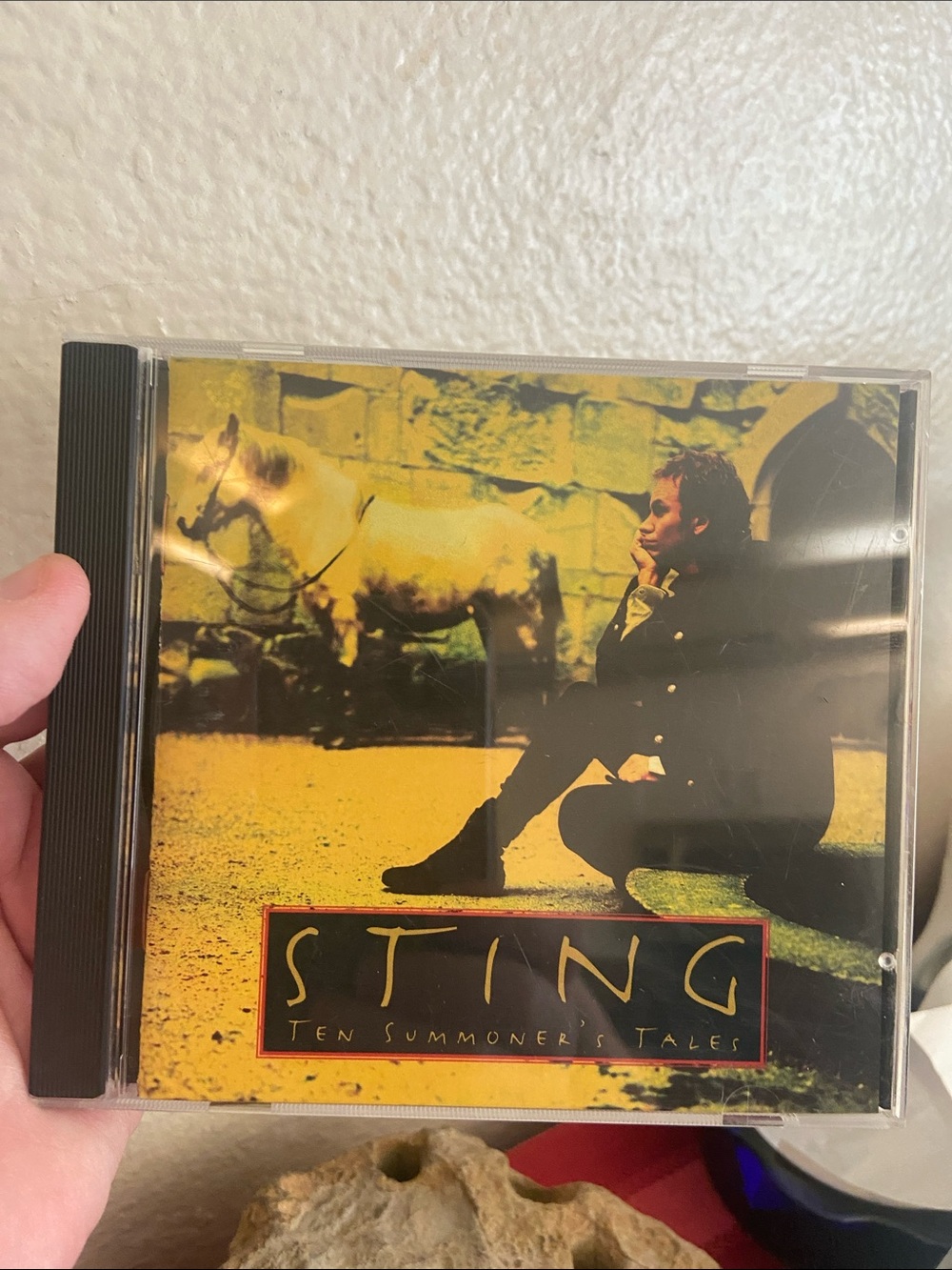 5/$10❤️❤️❤️Vintage 1993  Sting - Ten Summoner's Tales CD (Yellow/Black)
